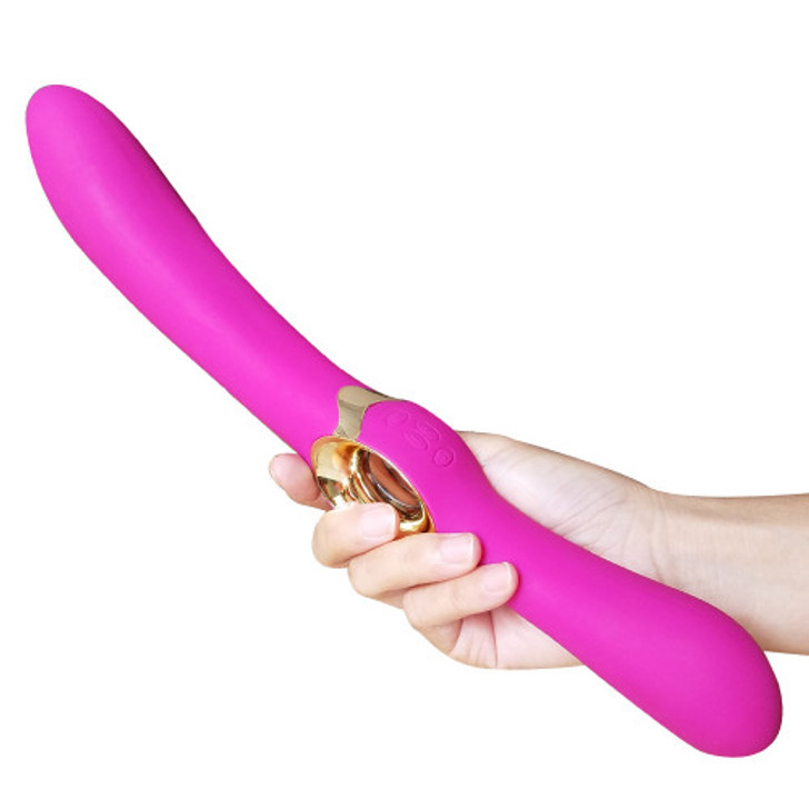 Entice Double sided Anal Vaginal Penetrator Pink 32 cm By Leaslo