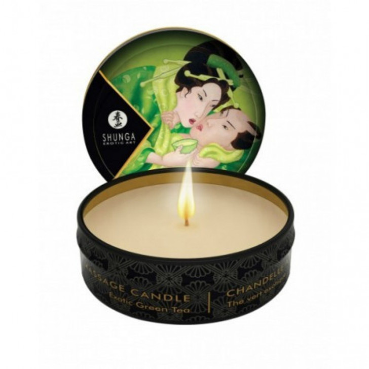 Shunga Massage Candle 30ml Exotic Fruits - 100% φυσικό κερί μασάζ