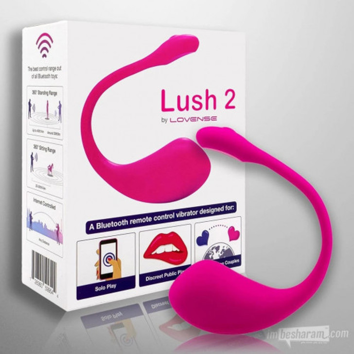 LOVENSE LUSH 2 - Κλειτοριδικός και Κολπικός Δονητής Με Τηλεχειριστήριο App Bluetooth