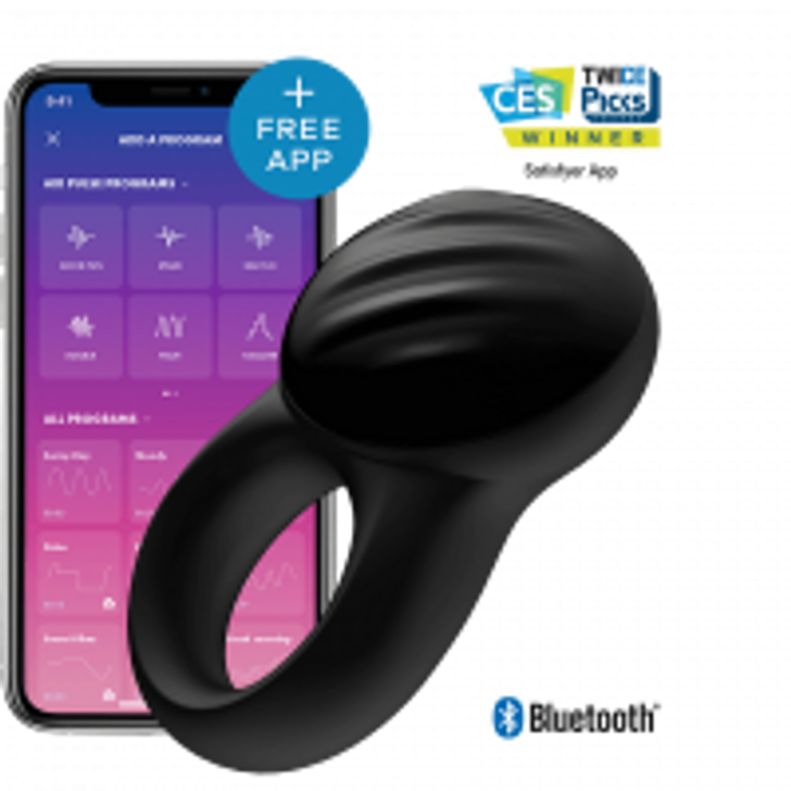 Satisfyer Signet Ring - Δακτυλίδι Πέους Με Δόνηση App Bluetooth Τηλεχειριστήριο