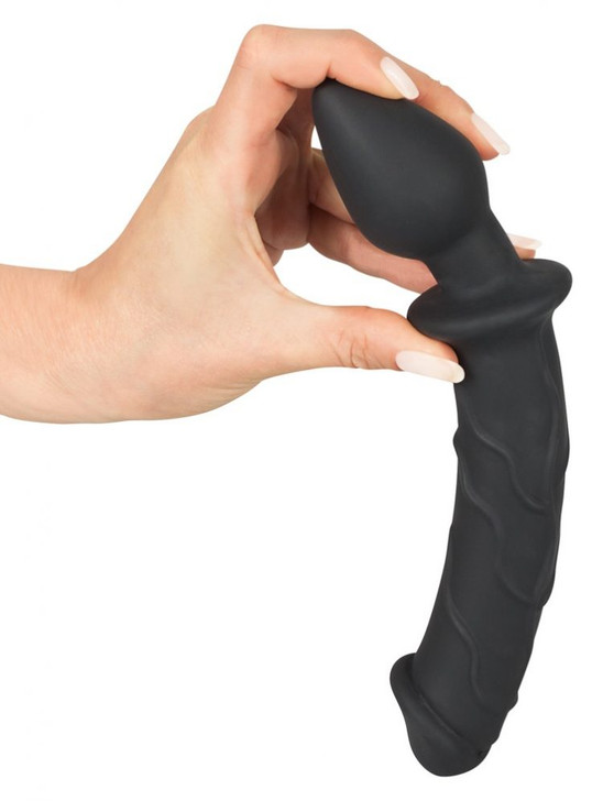 Black Velvets Dildo & Plug - Ντίλντο και σφήνα Πρωκτού 2 σε 1