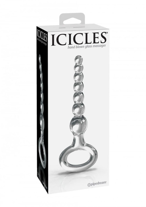 Icicles No 67 - Γυάλινο πρωκτικό στικ διέγερσης