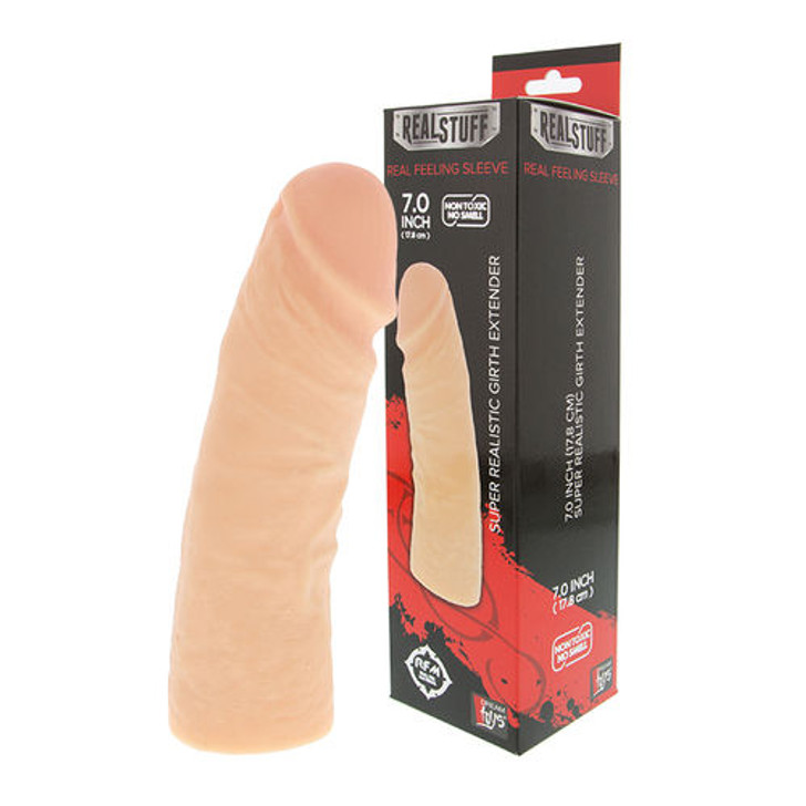 Penis Sleeve 7 “realistic - Μανίκι Πέους 7″ ρεαλιστικό Ομοίωμα