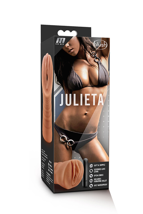 M FOR MEN JULIETA MOCHA - Αυνανιστήρη με Μαλακό κανάλι & ραβδώσεις