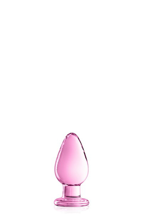 GLASS PLUG 25 PINK GLOSSY TOYS