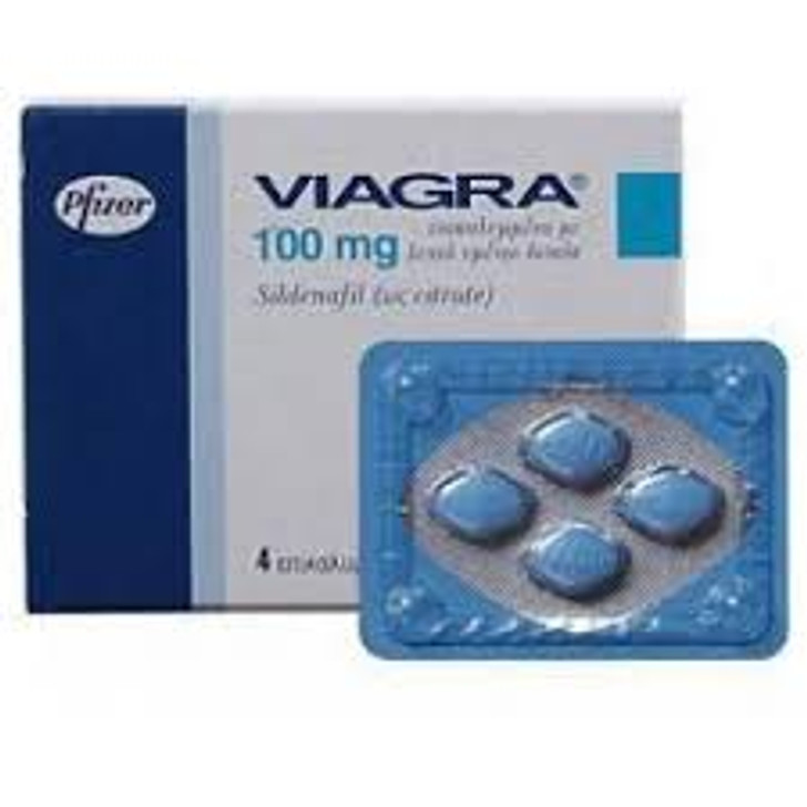 Viagra Sildenafil Citrate Tablets 100mg (2 x 4) 8 Pcs