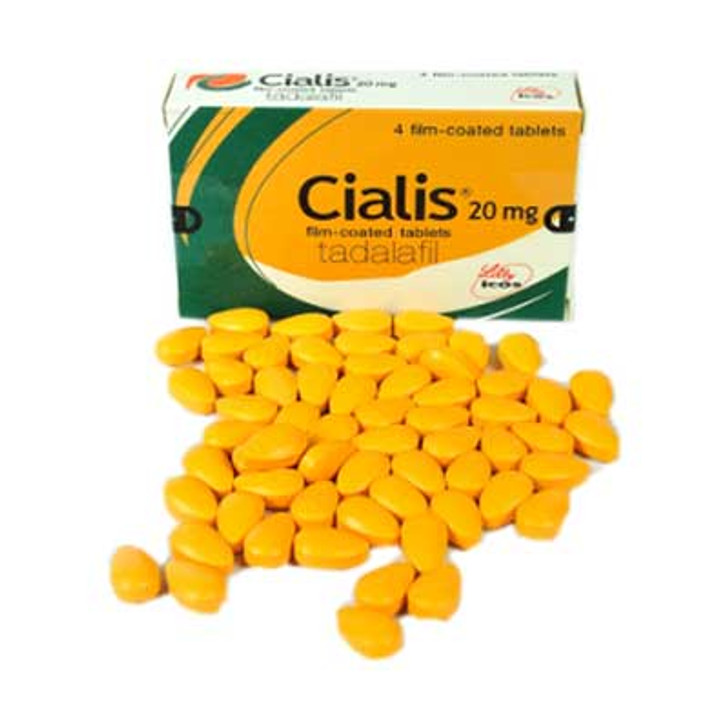 Cialis Tadalafil Tablets 20mg ( 8 Strips x 4) 32 + 2Gratis 34pcs