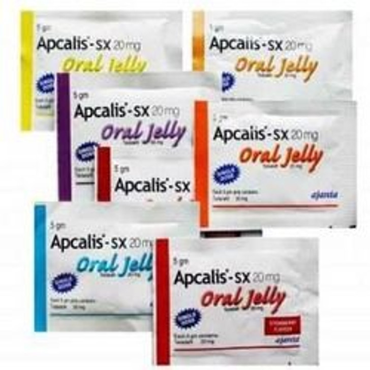 Apcalis Oral Jelly Tadalafil 20mg  4pcs (Ελληνική Περιγραφή)