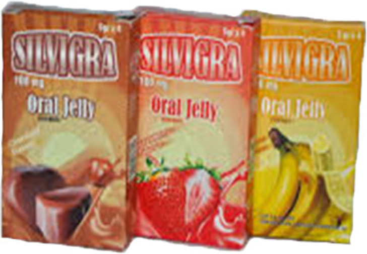 Silvgra Oral Jelly Sildenafil Citrate 100mg (1 Week Pack +5) 12+1 Gratis 13pcs