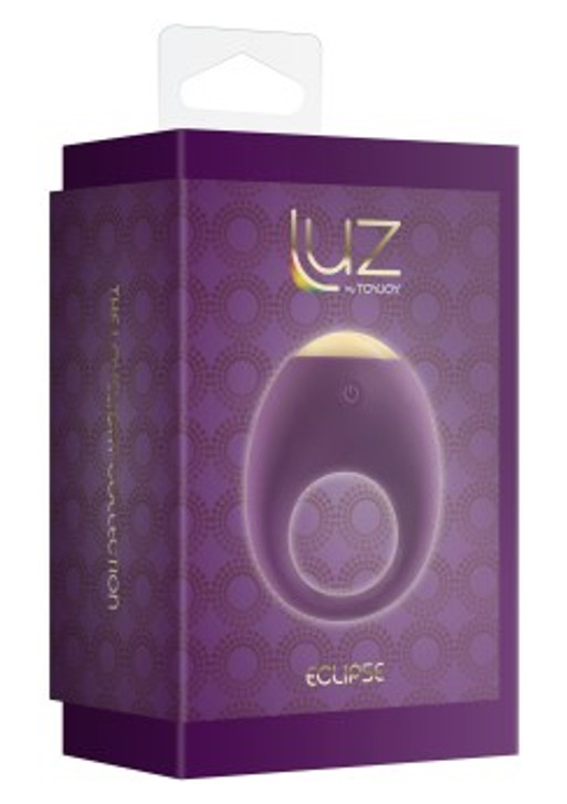 Eclipse Vibrating Cock Ring Purple