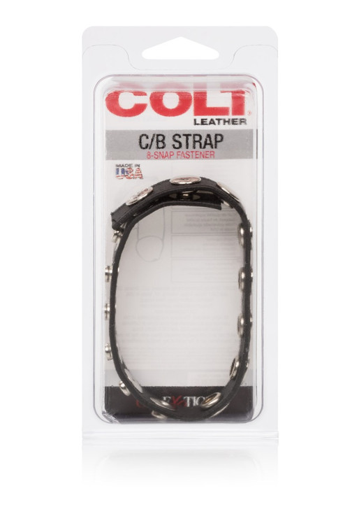 COLT Leather C/B Strap 8-snap