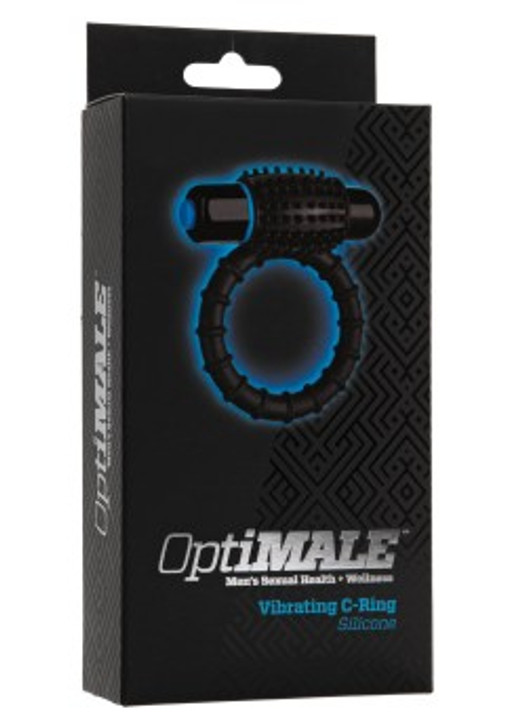 OptiMALE Vibrating C-Ring Black