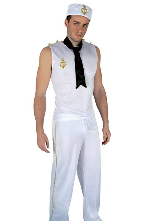 Sexy sailor outfit for men One Size