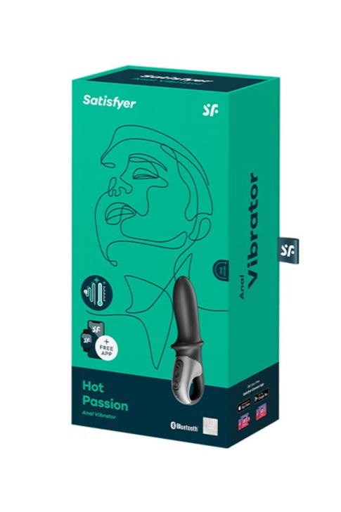 “Hot Passion” vibrator by Satisfyer Bluetooth App, USB charging