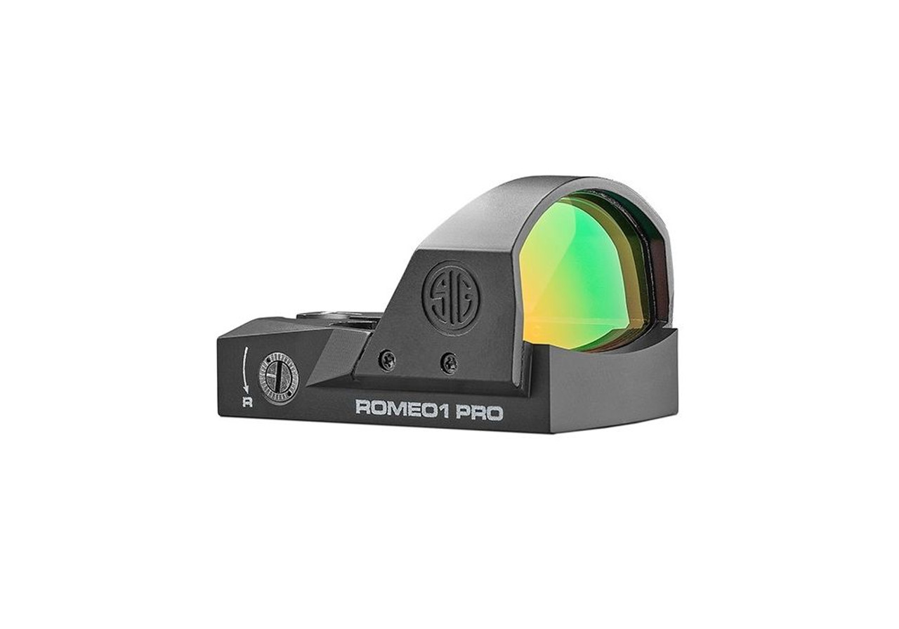 SIG SAUER ROMEO1PRO 1X30MM REFLEX SIGHT 6 MOA 1.0 MOA Adj