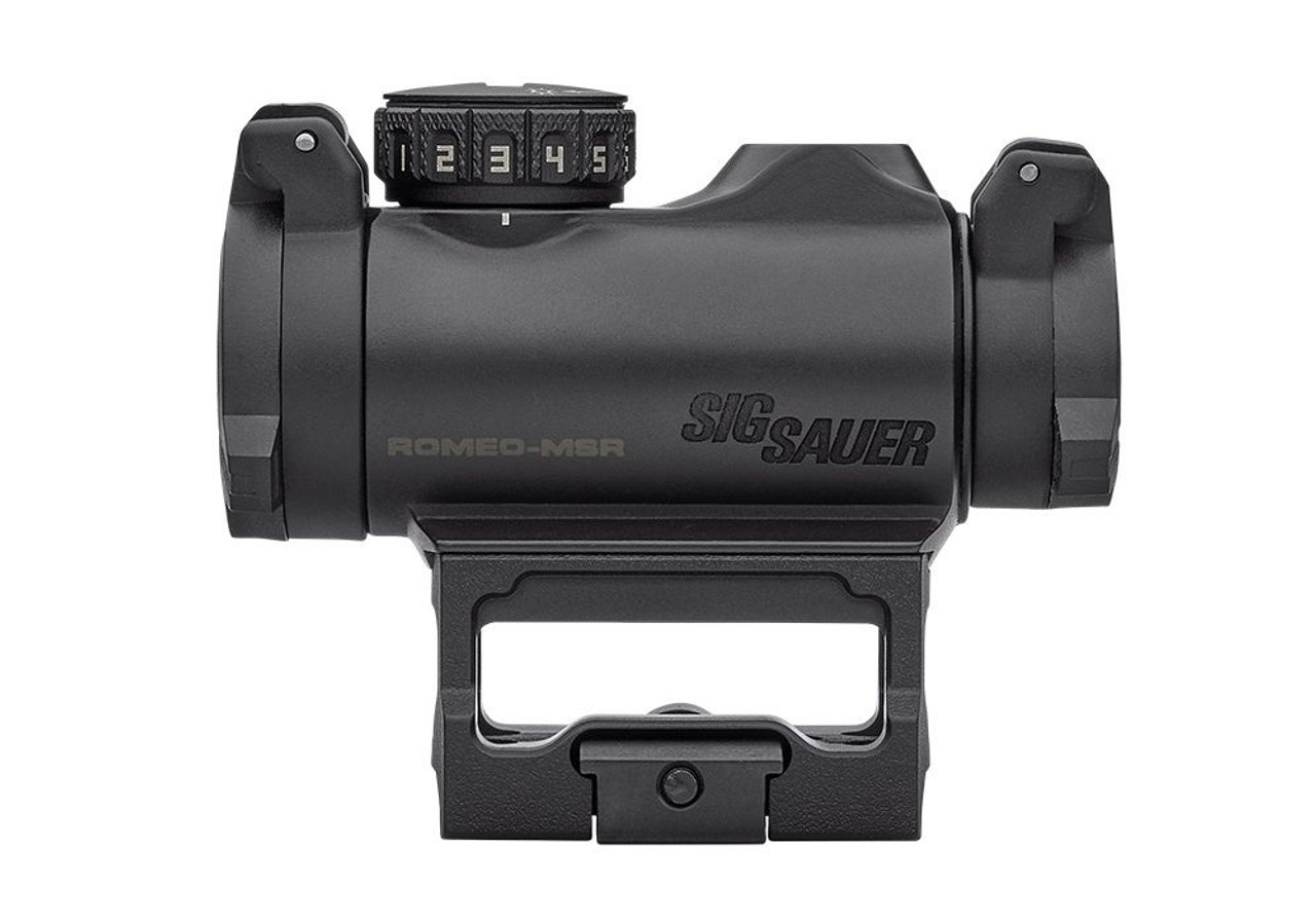 Sig Sauer Romeo-MSR Compact Red Dot Sight 1x20mm 2MOA Red Dot 1.0MOA adj M1913 - Black