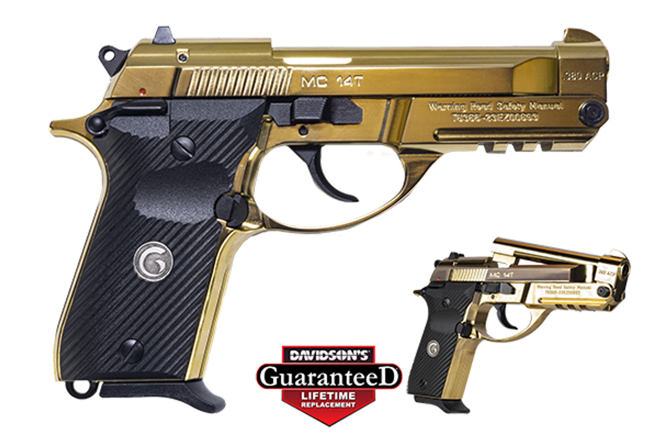 EAA GIRSAN MC14 GOLD 380 AUTO 4.25'' 13-RD SEMI-AUTO PISTOL