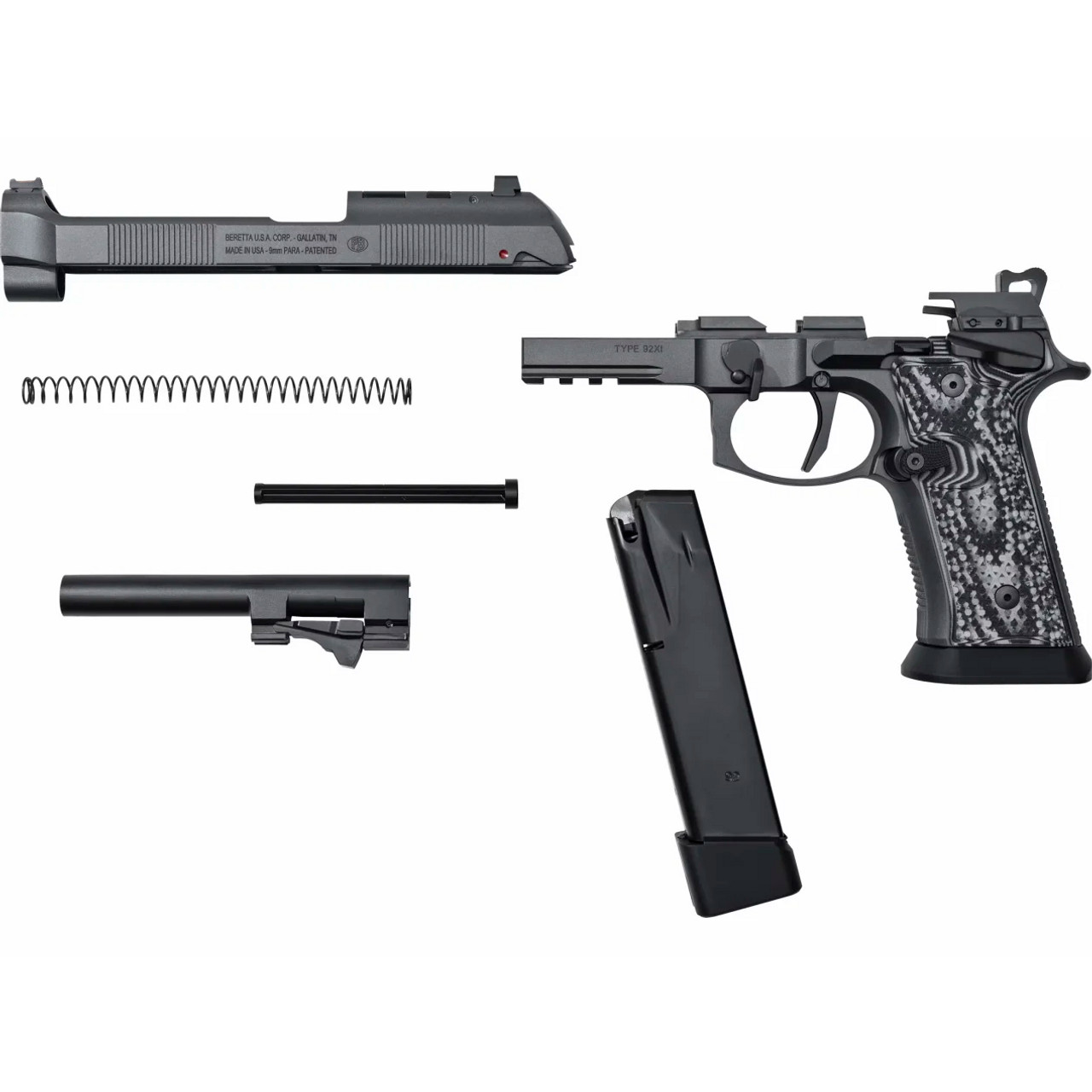 BERETTA 92XI SQUALO SAO LCO 9MM 22RD OR