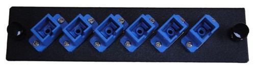 6-Port SC Fiber Optic SM Adapter Panel