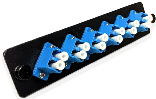 Fiber Adapter Panel 12 Strand LC Single Mode