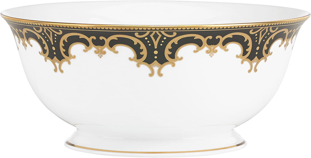 Lenox Marchesa Couture Night Serving Bowl, Baroque