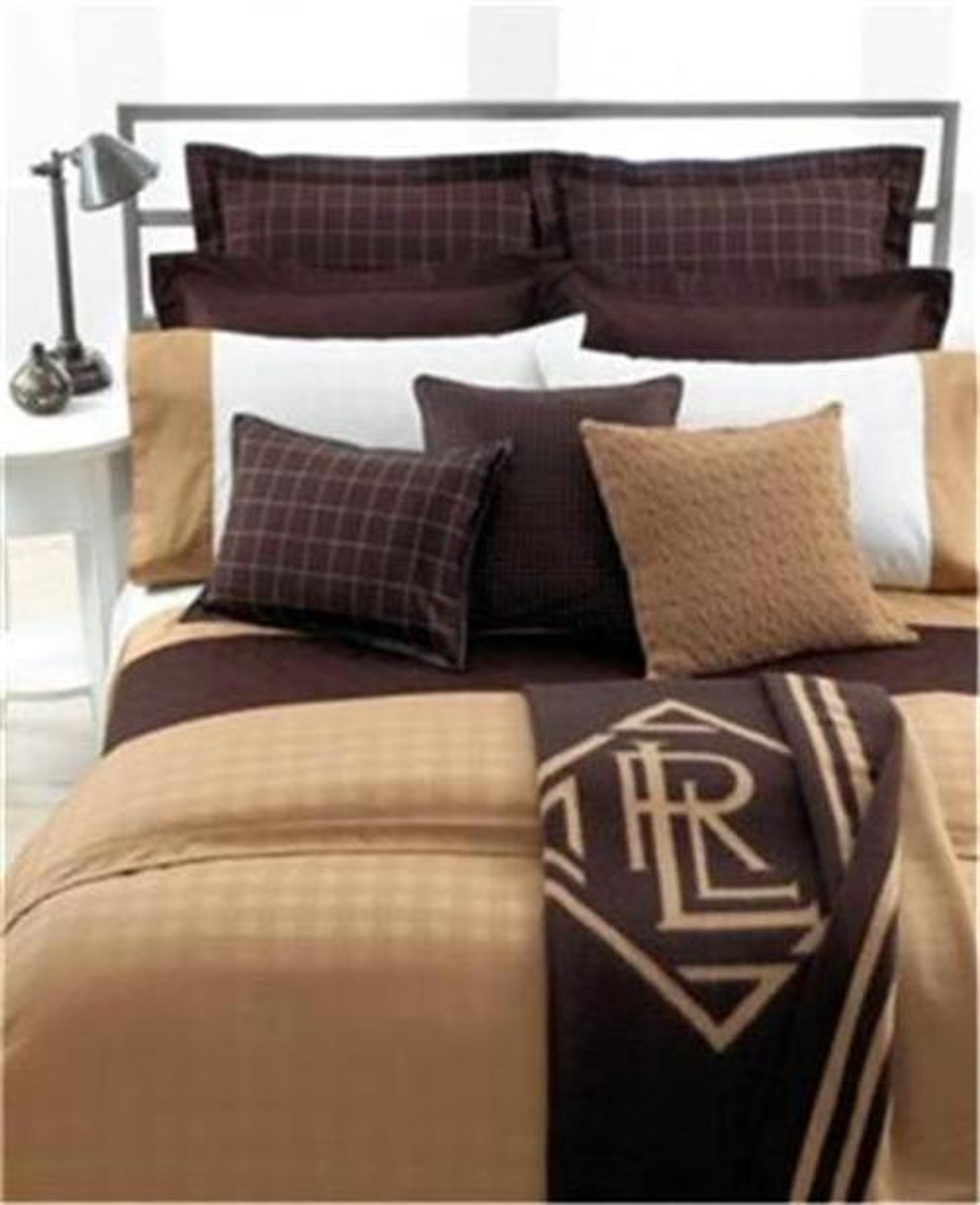 ralph lauren plaid sheets