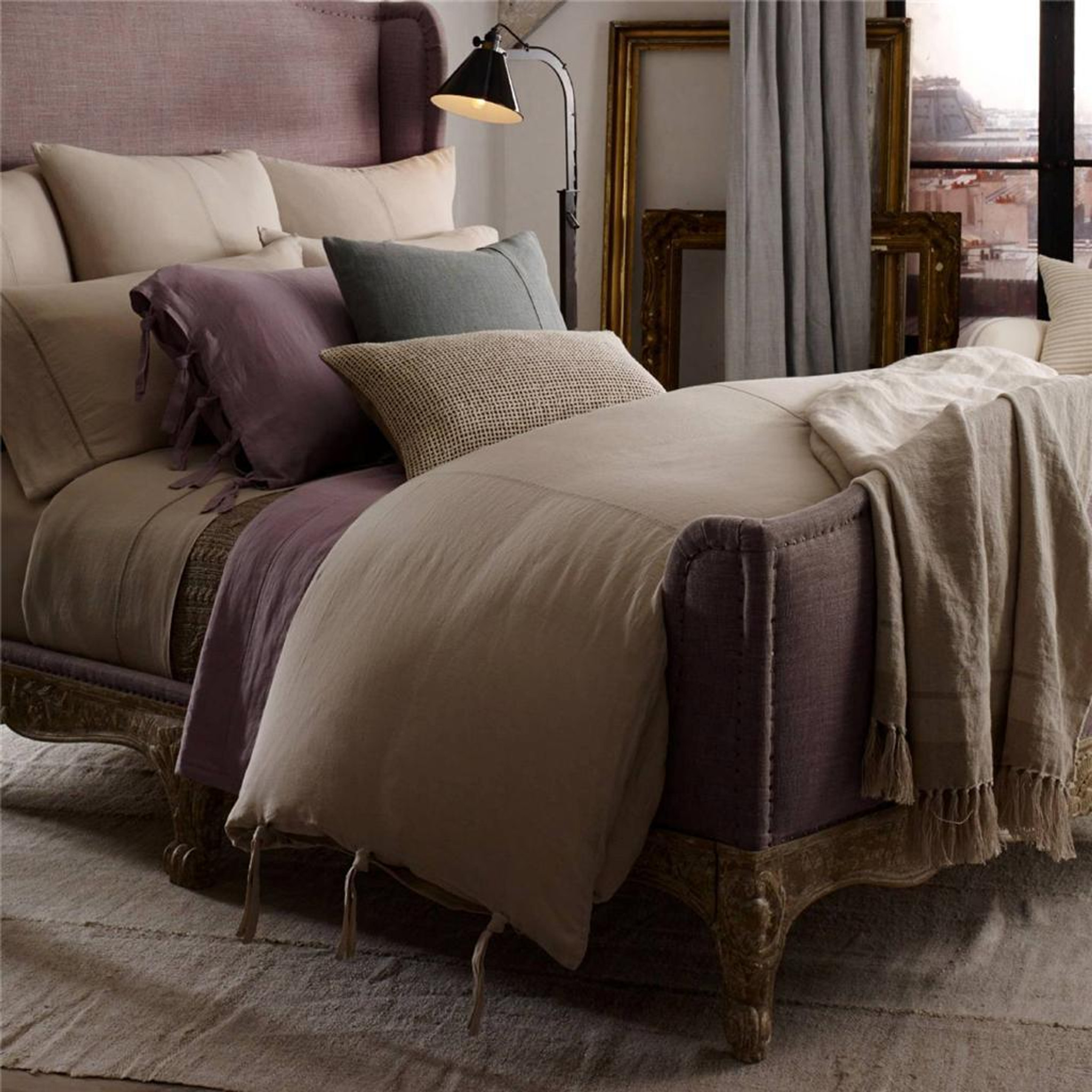 Ralph Lauren Bohemian Ile Saint Louis King Duvet Cover Set New