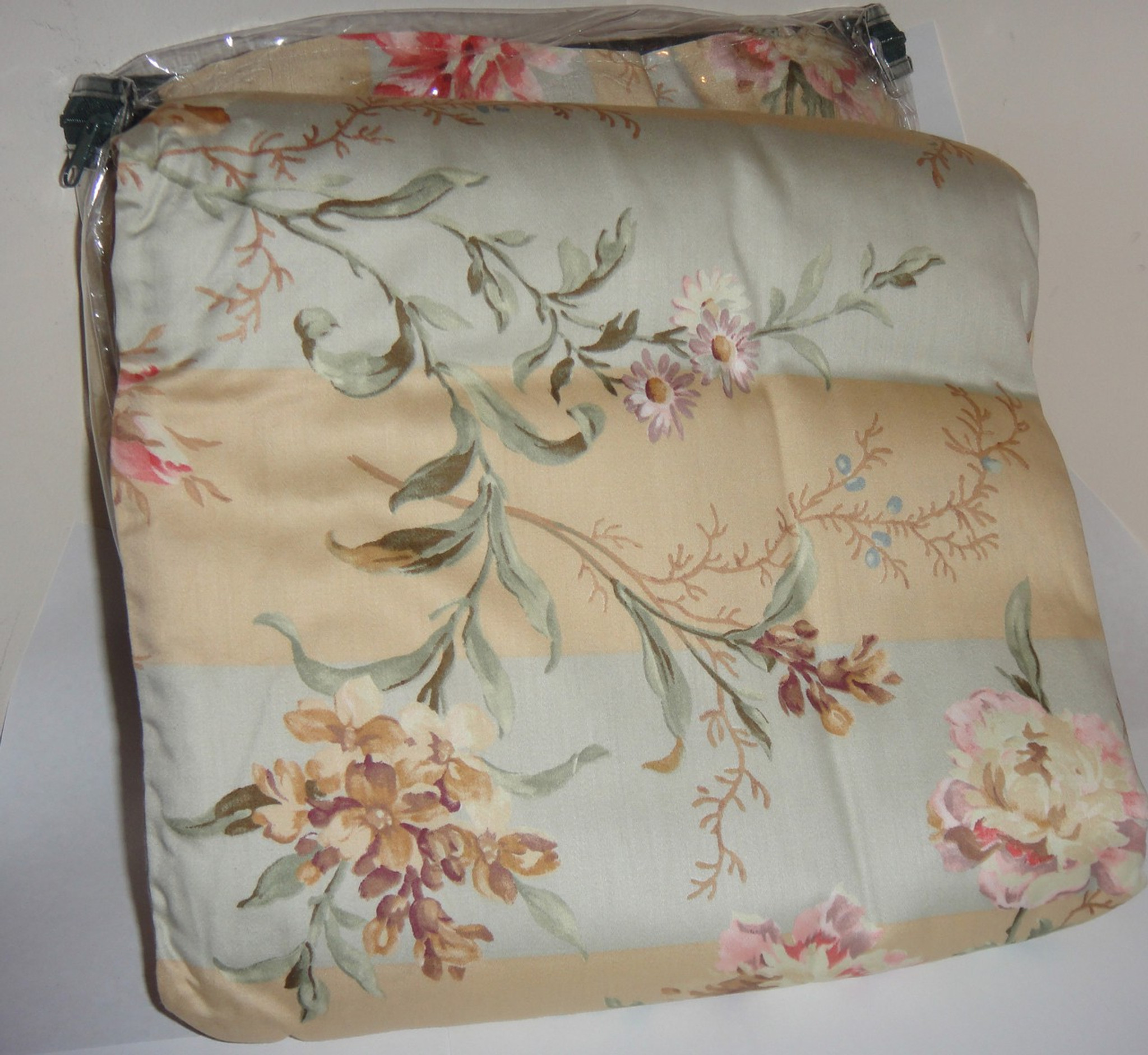 Ralph Lauren Highfields Pastel Large Floral Queen Duvet Cover Set 13P New