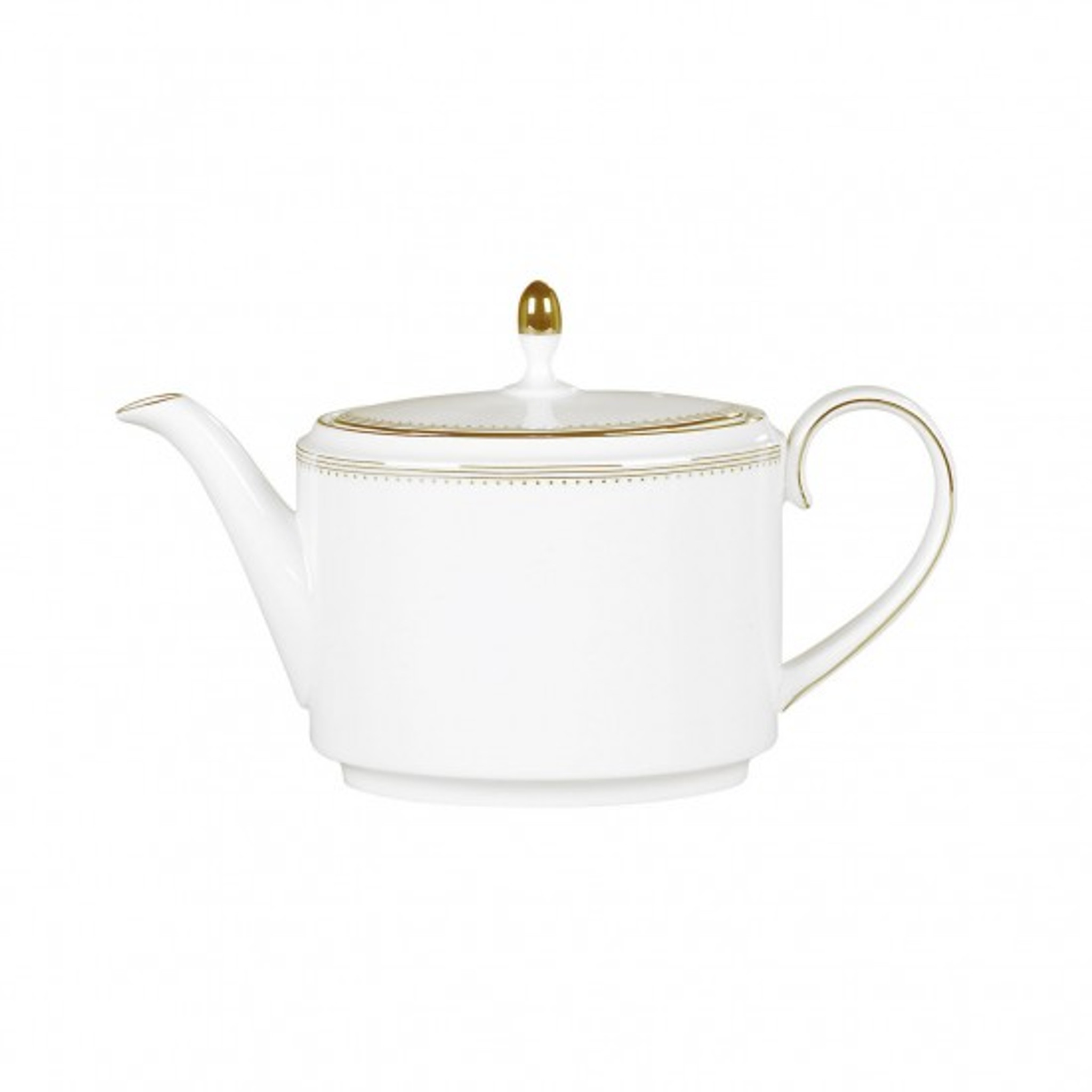 Wedgwood Vera Wang Golden Grosgrain Teapot