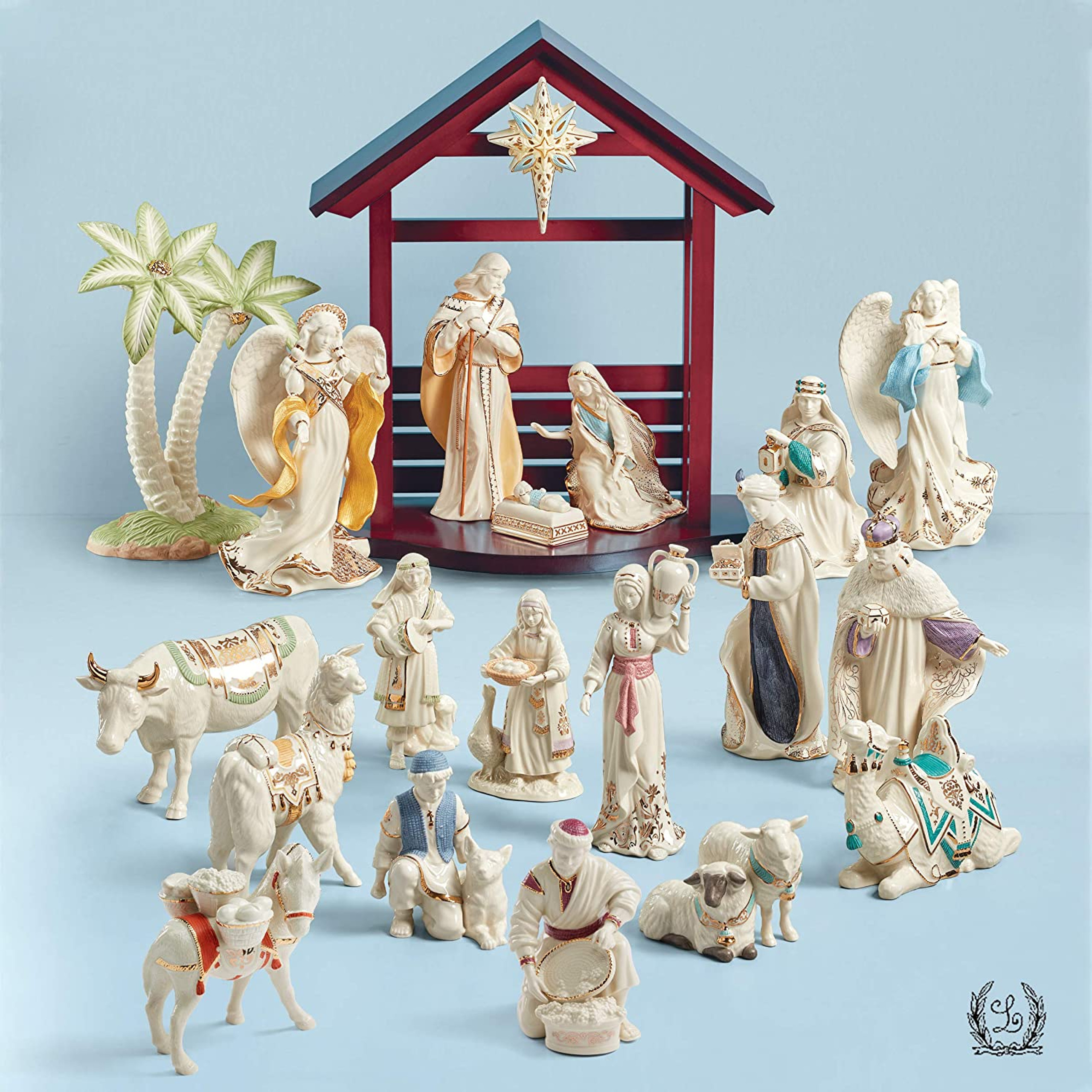 Lenox First Blessing Complete 21 Pc Holy Family Set New Individually Boxed