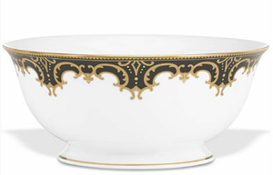  Lenox Marchesa Couture Night Serving Bowl, Baroque