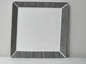 Waterford Michael Aram  Wood Grain Square Serving Platter 