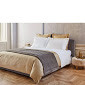 Frette Fronda Arredo Jacquard  King Duvet Cover Set Gold Leaf Italy New Bedset
