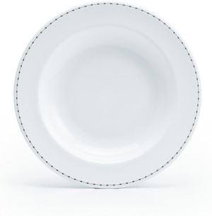 Barbara Barry Pearl Strand 11.25 Pasta Plate New