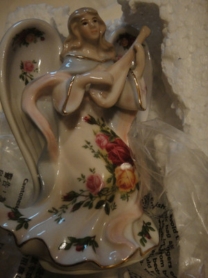 Royal Albert Old Country Roses Angel Night Light New 
