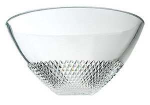 Waterford John Rocha 12 inch Crystal Lume Centerpiece Bowl 