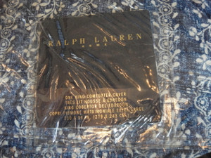 Ralph Lauren Equestrian Cap Ferrat King Duvet Comforter Cover  