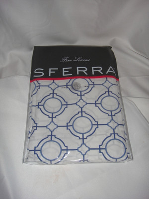 Sferra connery Cornflower Blue Boudoir Sham