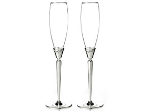 Monique Lhuillier modern Love Toasting Flutes Set/2 158858 