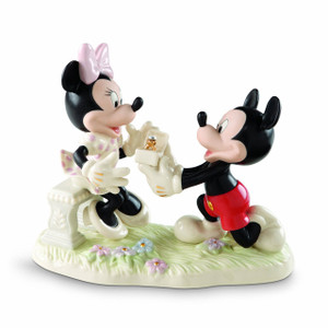 Disney's Kisses for Mickey Figurine by Lenox
