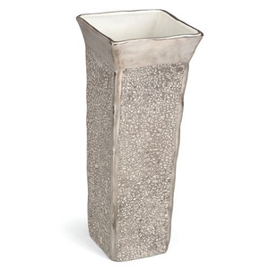 Michael Wainwright Tempio Luna Platinum Square Vase