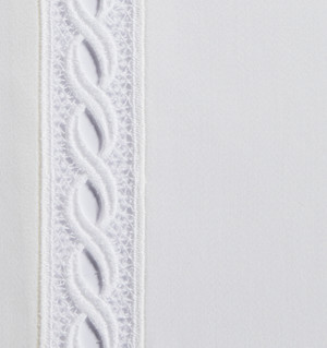 Sferra Millesimo Ivory Bedskirt or Window  Panel New