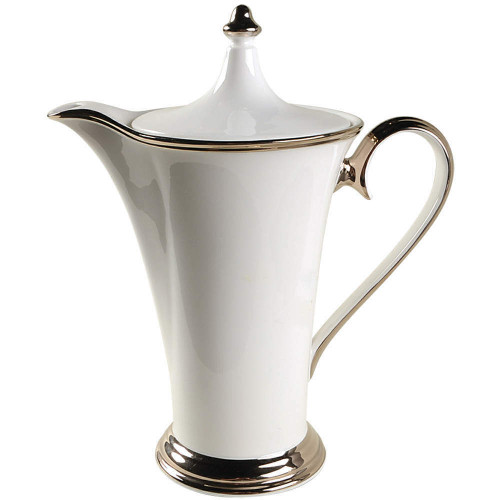 Lenox Solitaire White Coffee Pot 