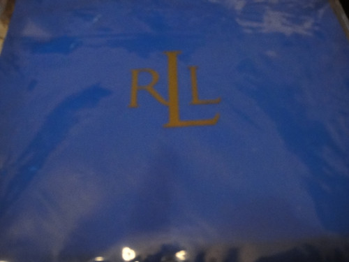 Ralph Lauren Isle Capri Royal Blue King Fitted Sheet New 