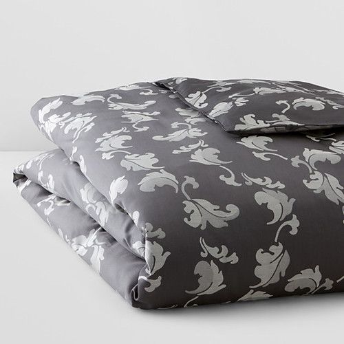 Sferra Miana Charcoal Duvet Cover Set Full Queen 