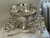 Grande Baroque by Wallace Silver Plate Large Punch Bowl Set 14 PC