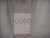 Sferra Quarto Percale  White w/ Lilac Ash Embroidery Standard Sham New