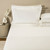 Frette Doppio Ajour King Duvet Cover Set , Milk 