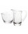 Lenox Kate Spade Larabee Dot Crystal Glass Sugar Bowl & Creamer Set