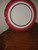 Kate Spade Library Lane Platinum  Coral 9 " Accent  Plate 